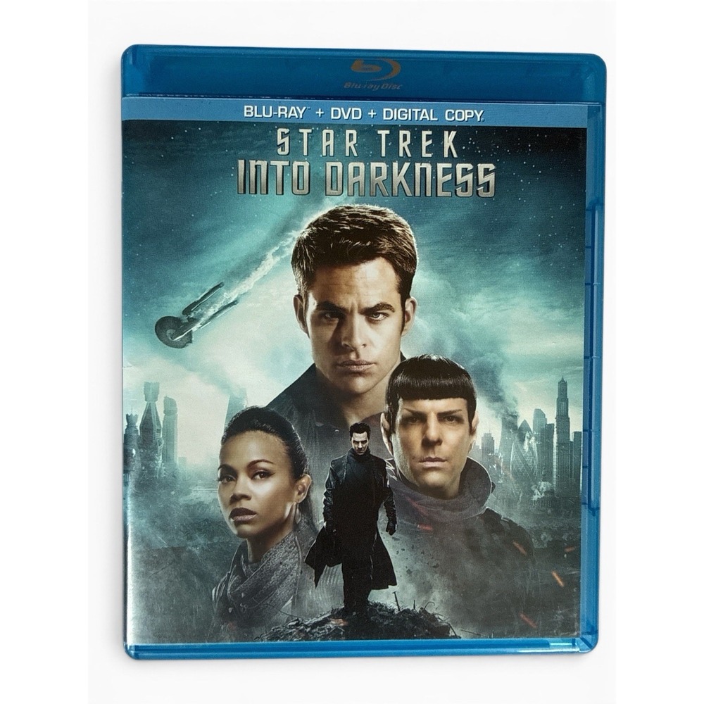 Star Trek Into Darkness Blu-ray DVD 2-Disc Set 2013 Sci-Fi Movie J.J. Abrams